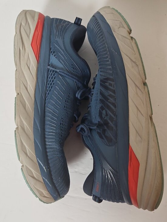 Hoka One One Bondi 7 Men\'s Sneakers Real Teal Outer Space Sz 10.5 1110518 RTOS main image 11